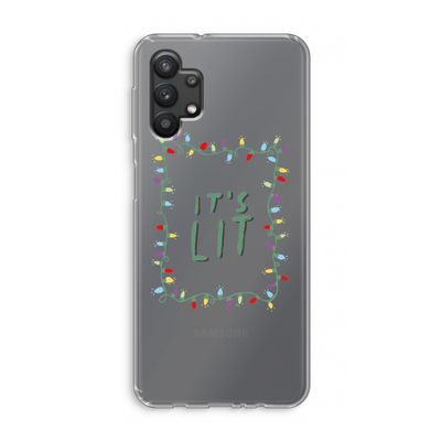 It's Lit: Samsung Galaxy A32 5G Transparant Hoesje