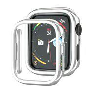 Hard case 41mm (open front) - Zilver (glans) - Geschikt voor Apple Watch 41mm - thumbnail