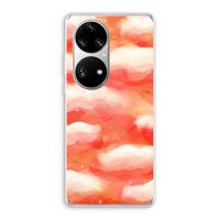 Lichte Wolken: Huawei P50 Pro Transparant Hoesje