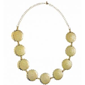 Romeinse ketting goud   -