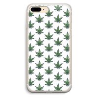 Weed: iPhone 7 Plus Transparant Hoesje