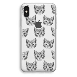 Kitten: iPhone XS Transparant Hoesje