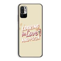 Pizza is the answer: Xiaomi Redmi Note 10 5G Transparant Hoesje