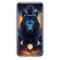 Wolf Dreamcatcher: Samsung Galaxy A6 (2018) Transparant Hoesje