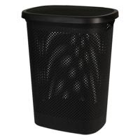 Wasmand 60L Zwart