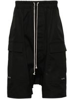 Rick Owens short sarouel à poches cargo - Noir