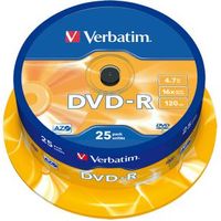 Verbatim 43667 4,7 GB DVD-R 25 stuk(s) - thumbnail