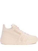 Giuseppe Zanotti baskets Talon à empiècements - Rose