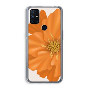 Orange Ellila flower: OnePlus Nord N10 5G Transparant Hoesje