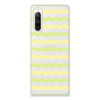 Sony Xperia 10 IV | TPU bumper | Waves Yellow