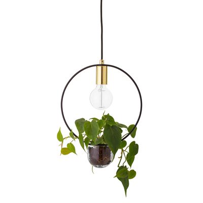 Bloomingville rond gouden hanglamp Bloomingville rond gouden hanglamp