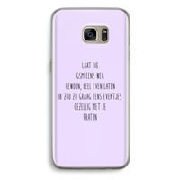 GSM: Samsung Galaxy S7 Edge Transparant Hoesje