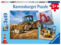 Ravensburger puzzel machines 3x49 stukjes
