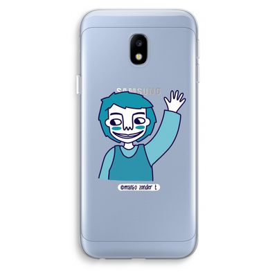 Zwaai: Samsung Galaxy J3 (2017) Transparant Hoesje
