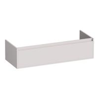 Brauer Hope - Onderkast - 120 cm - met 1 Softclose Lades Greeploos en 2 Sifon Uitsparingen Mat Zand
