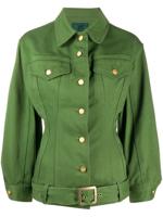 Jean Paul Gaultier Pre-Owned veste à taille ajustée - Vert