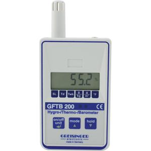 Greisinger GFTB 200 Luchtvochtigheidsmeter (hygrometer) 0 % Hrel 100 % Hrel Dauwpunt/schimmel waarschuwingsweergave