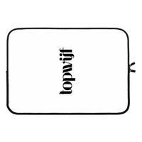 Topwijf Wit: Laptop sleeve 13 inch