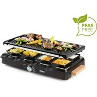 Raclettegrill - DOMO - DO9294G - 8 personen - Grill - 1400 W
