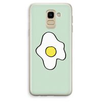 Spiegelei: Samsung Galaxy J6 (2018) Transparant Hoesje