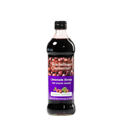 Terschellinger Cranberries Zwarte Bes Limonadesiroop