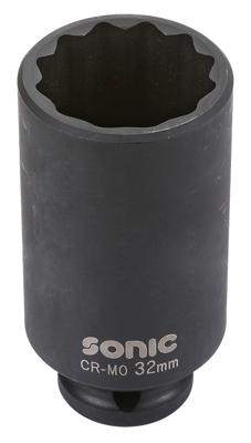 Dop 1/2", 12-kant lang *kracht* 32mm 3398532