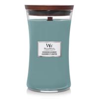 WoodWick Evergreen Cashmere large candle