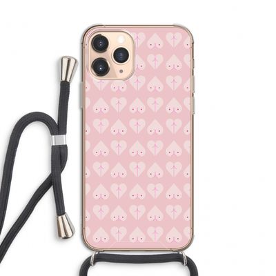 Ass 'n Titties: iPhone 11 Pro Transparant Hoesje met koord