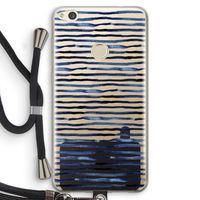Verrassende lijnen: Huawei Ascend P8 Lite (2017) Transparant Hoesje met koord