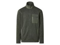esmara Men Heren fleecevest (Groen, L)