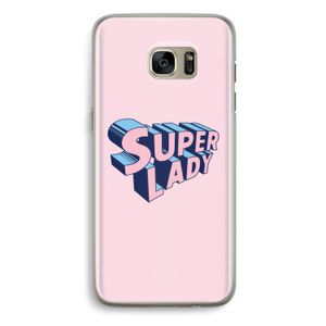Superlady: Samsung Galaxy S7 Edge Transparant Hoesje
