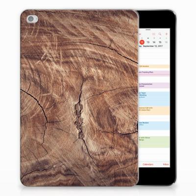 Apple iPad Mini 4 | Mini 5 (2019) Silicone Tablet Hoes Tree Trunk Apple iPad Mini 4 | Mini 5 (2019) Silicone Tablet Hoes Tree Trunk