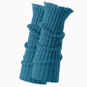 Gebreide wollen warmers, taupe