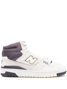 New Balance baskets montantes 650 en cuir - Blanc