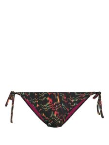 Paul Smith bas de bikini à imprimé graphique - Noir