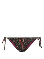 Paul Smith bas de bikini à imprimé graphique - Noir