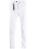 Incotex Ribfluwelen broek - Wit - thumbnail