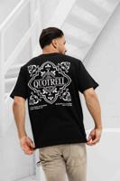Quotrell Coastal T-Shirt Heren Zwart/Wit - Maat XS - Kleur: Zwart | Soccerfanshop