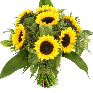 Bos zonnebloemen bestellen en bezorgen