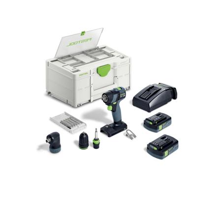 Festool TXS 18 C 3,0-Set Accu Schroefboormachine 18V 3.0Ah in Systainer - 576896