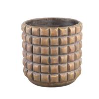 Wiliam Brown cement ronde pot blokken goud XXL