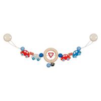 Goki houten wandelwagenketting auto&apos;s met clips