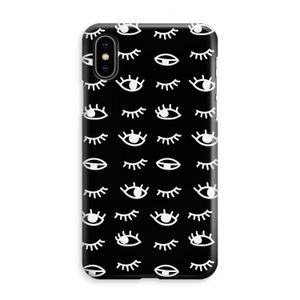 Eye pattern #3: iPhone XS Max Volledig Geprint Hoesje