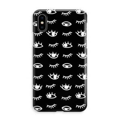 Eye pattern #3: iPhone XS Max Volledig Geprint Hoesje