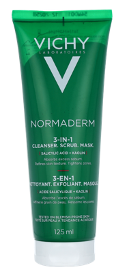 Vichy Normaderm Cleanser 3 In 1 Acne Treatment 125 ml Heren