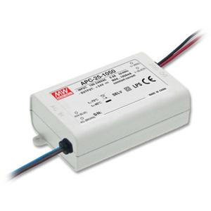 Mean Well APC-25-1050 LED-driver Constante stroomsterkte 25.2 W 1.05 A 9 - 24 V/DC Niet dimbaar, Overbelastingsbescherming 1 stuk(s)