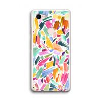 Watercolor Brushstrokes: Google Pixel 3 Transparant Hoesje