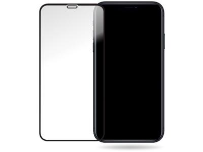 Mobilize Mobilize Glass Screen Protector - Black Frame - Apple iPhone XR/11