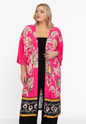 Yoek Kimono ZARIA | Roze | Maat 54/56 Yoek Kimono ZARIA | Roze | Maat 54/56