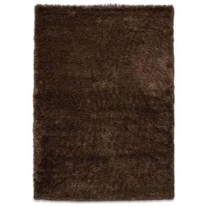 Tapeso Hoogpolig vloerkleed - Cozy Shaggy - bruin - 160x230 cm